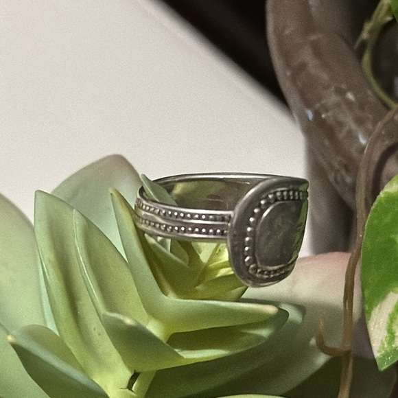 Vintage Ring-Silver-Repurposed Oneida Flatware - Picture 5 of 16